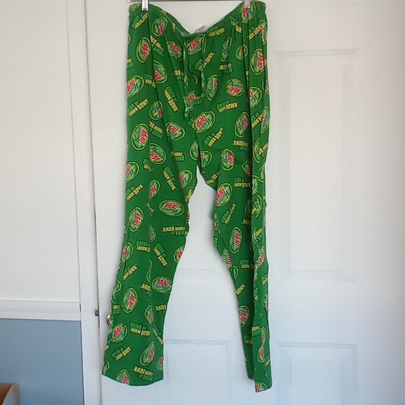 Mountain Dew Pants Mens Mountain Dew Flannel Pants Size Xl Poshmark